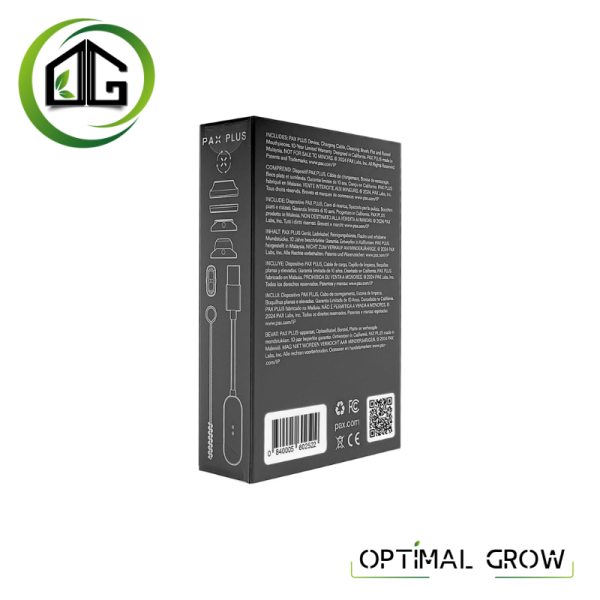 PAX Labs PAX Plus Onyx - Vaporisateur Portable Haut de Gamme