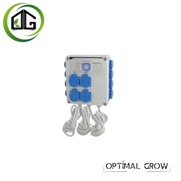 Programmateur d'Éclairage 12 x 600W + Chauffage - Timer Box