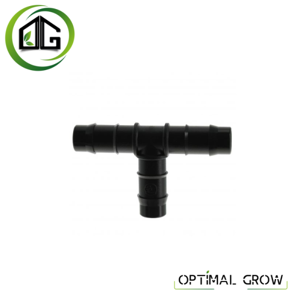 Té Cannelé 16 mm - Raccord Irrigation Goutte-à-Goutte