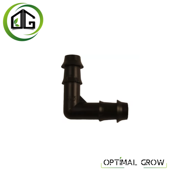Coude Cannelé Ø16 mm - Raccord Goutte-à-Goutte