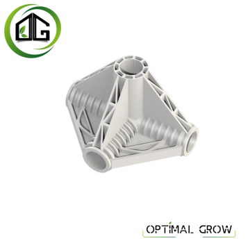 Coin K Ø19 mm 4 axes - Raccord Tente de Culture