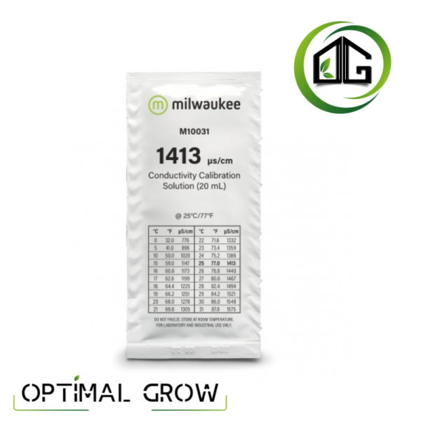 Solution d'étalonnage EC 1413 µS/cm - Sachet 20ml